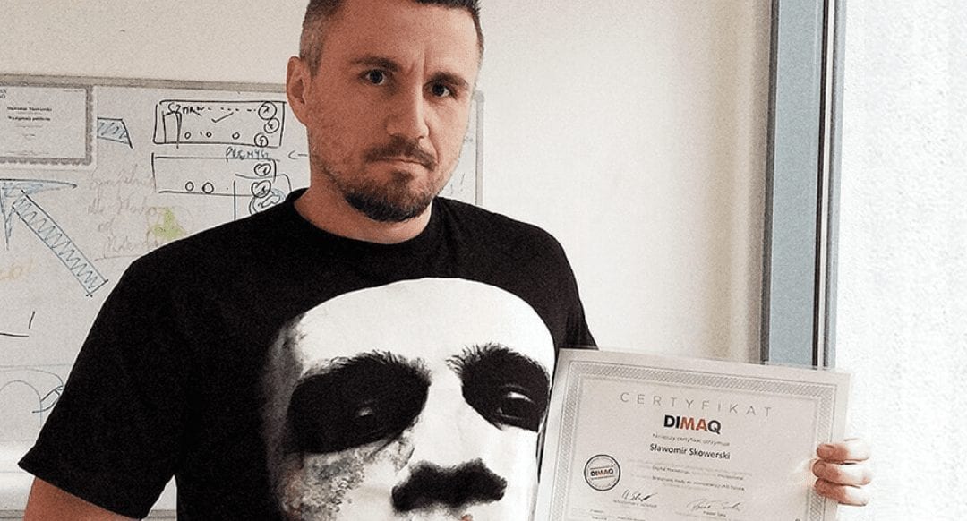 Sławek Skowerski: Zdałem egzamin DIMAQ i to za pierwszym razem!