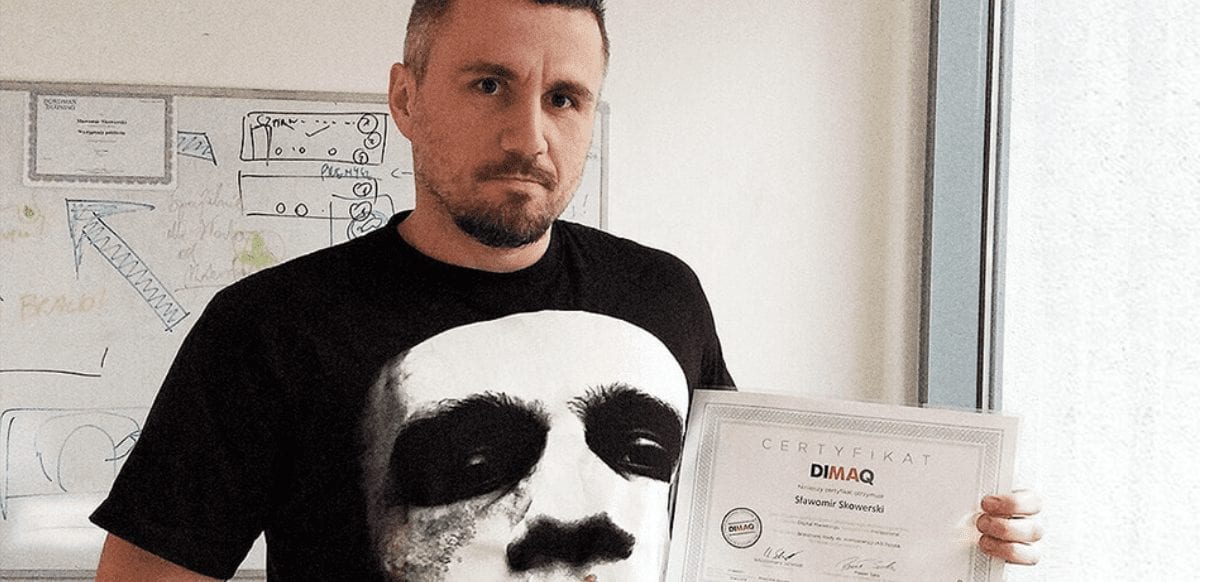 Sławek Skowerski: Zdałem egzamin DIMAQ i to za pierwszym razem!