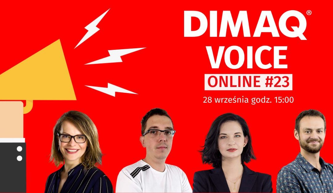 Ruszyła rejestracja na pierwszy DIMAQ Voice Online po wakacyjnej przerwie