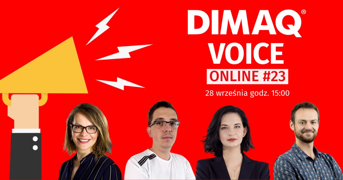 Ruszyła rejestracja na pierwszy DIMAQ Voice Online po wakacyjnej przerwie