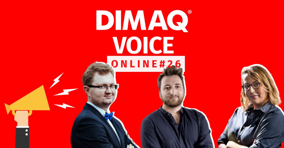 Pierwszy DIMAQ Voice Online w nowym roku już 25 stycznia. Poznaj agendę najbliższego spotkania!