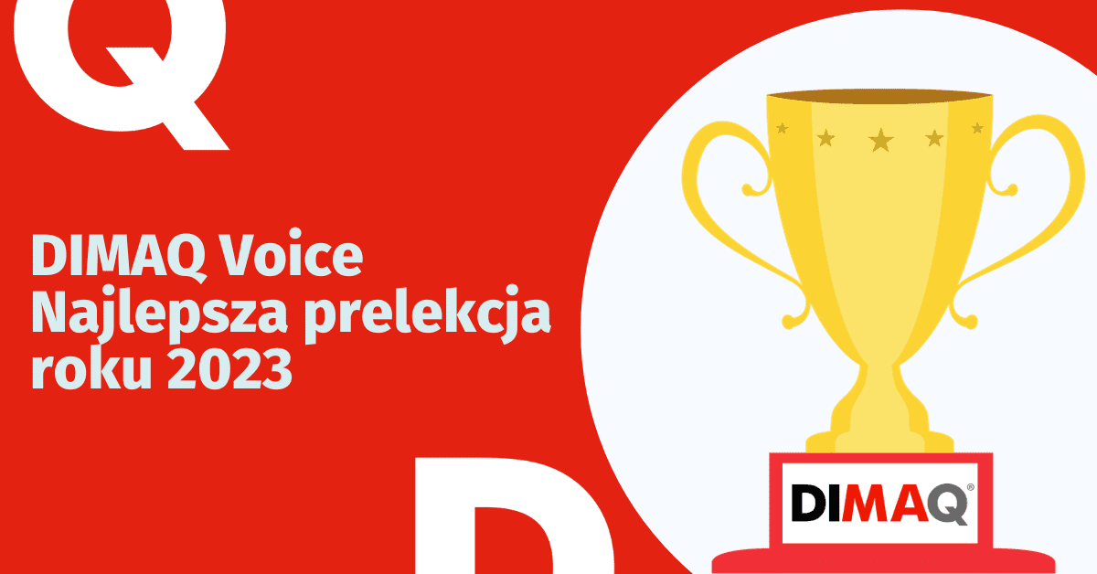 Wyłaniamy zwycięzcę DIMAQ Voice za rok 2023!