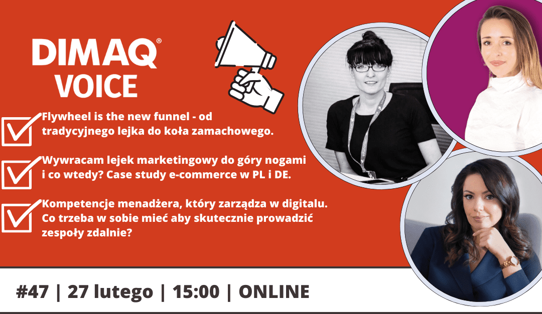 Rejestracja na DIMAQ Voice już otwarta.