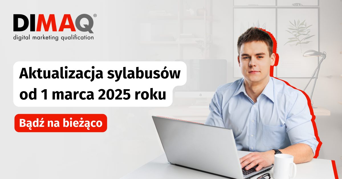 Aktualizacja sylabusów do egzaminów DIMAQ