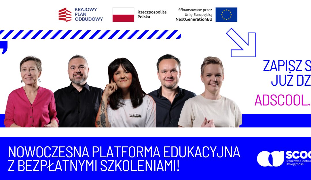 Trenerzy DIMAQ w AdScool – ruszyło Branżowe Centrum Umiejętności w dziedzinie reklamy realizowane m.in. przez IAB Polska